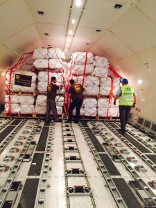 UPS moves humanitarian aid from Jordan to Greece